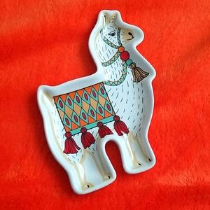 Llama jewelry holder, boho ring holder